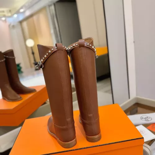 Replica Hermes Boots For Women #1363316 $235.00 USD for Wholesale