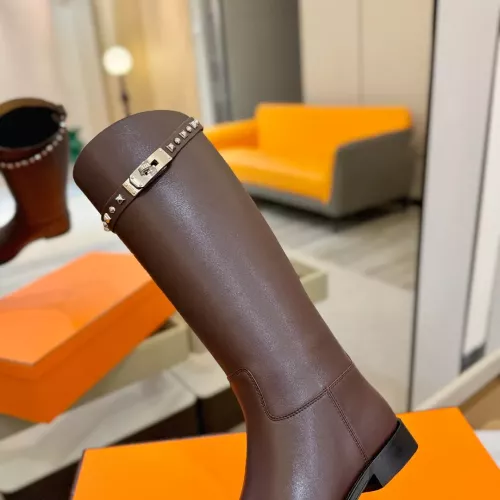 Replica Hermes Boots For Women #1363317 $235.00 USD for Wholesale