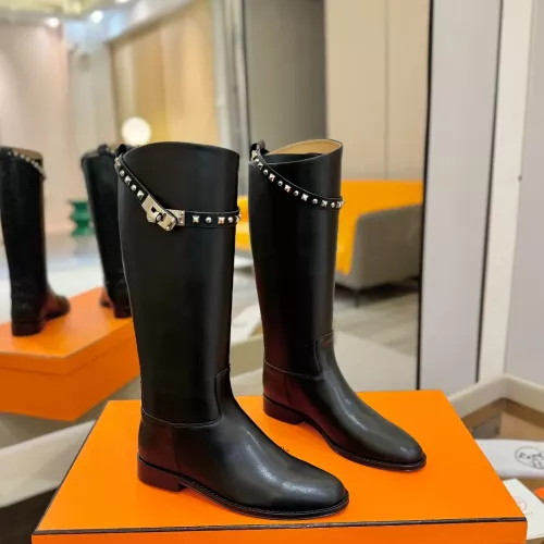 Replica Hermes Boots For Women #1363318 $235.00 USD for Wholesale