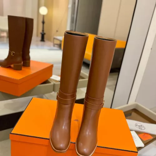 Replica Hermes Boots For Women #1363320 $245.00 USD for Wholesale