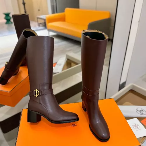 Replica Hermes Boots For Women #1363321 $245.00 USD for Wholesale