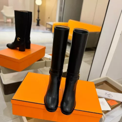 Replica Hermes Boots For Women #1363322 $245.00 USD for Wholesale
