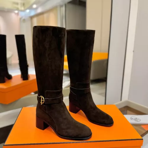 Replica Hermes Boots For Women #1363324 $245.00 USD for Wholesale