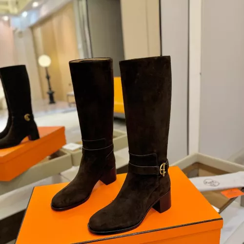 Replica Hermes Boots For Women #1363324 $245.00 USD for Wholesale