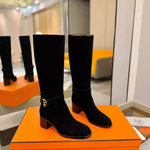 Replica Hermes Boots For Women #1363325 $245.00 USD for Wholesale