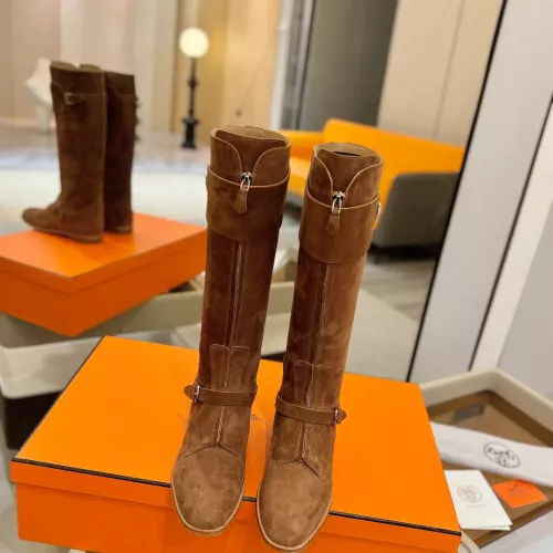 Replica Hermes Boots For Women #1363330 $238.02 USD for Wholesale