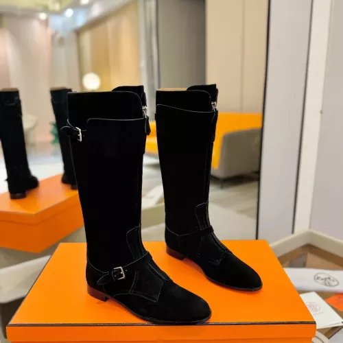 Replica Hermes Boots For Women #1363332 $238.02 USD for Wholesale