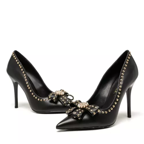 Versace High-Heeled Shoes For Women #1363344 $80.00 USD, Wholesale Replica Versace High-Heeled Shoes