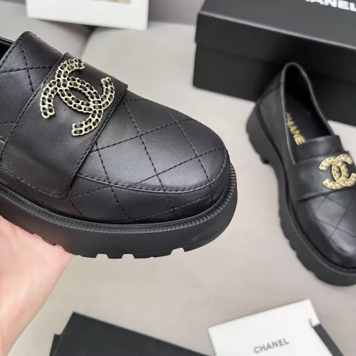 Replica Chanel Leather Shoes For Women #1363357 $98.00 USD for Wholesale