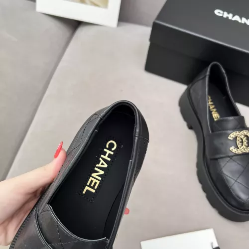 Replica Chanel Leather Shoes For Women #1363357 $98.00 USD for Wholesale