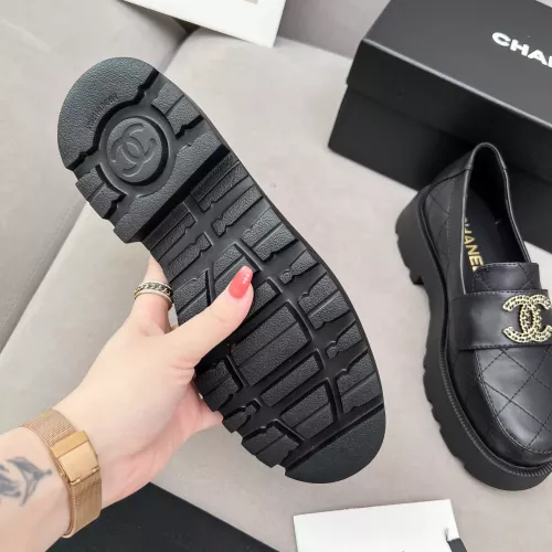 Replica Chanel Leather Shoes For Women #1363357 $98.00 USD for Wholesale
