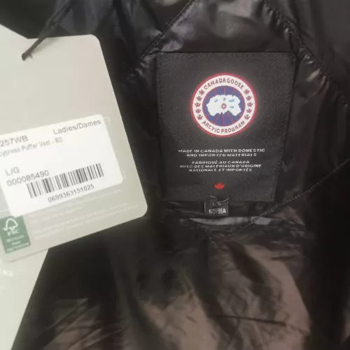 Replica Canada Goose Down Feather Coat Sleeveless For Women #1363620 $115.00 USD for Wholesale