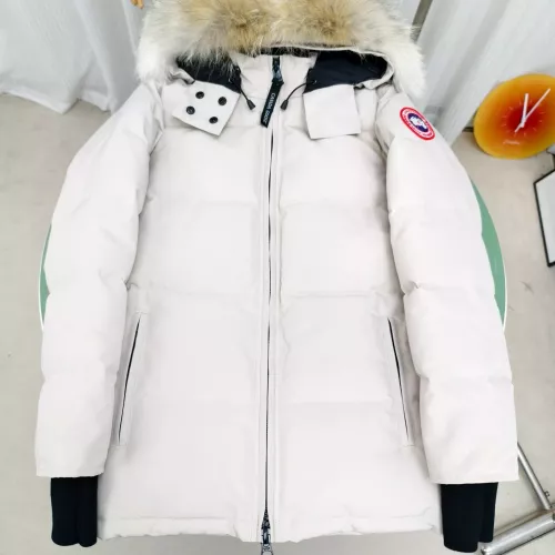 Canada Goose Down Feather Coat Long Sleeved For Women #1363621 $160.00 USD, Wholesale Replica Canada Goose Down Feather Coat