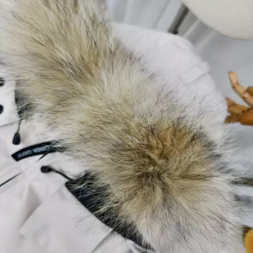 Replica Canada Goose Down Feather Coat Long Sleeved For Women #1363621 $160.00 USD for Wholesale