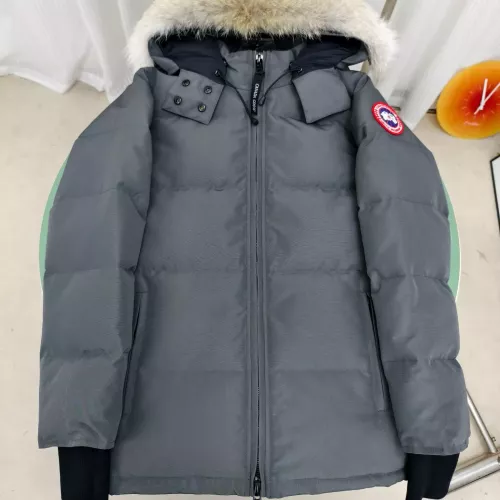 Canada Goose Down Feather Coat Long Sleeved For Women #1363622 $160.00 USD, Wholesale Replica Canada Goose Down Feather Coat