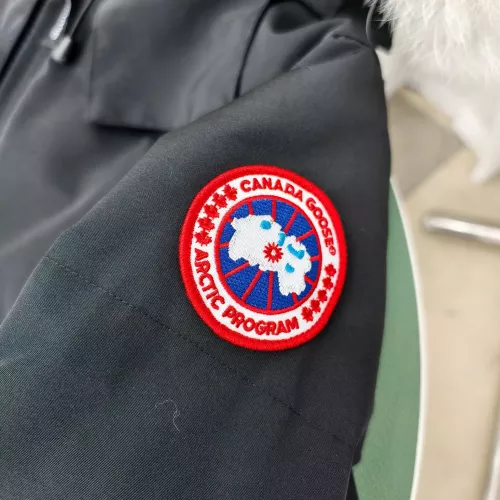 Replica Canada Goose Down Feather Coat Long Sleeved For Women #1363624 $160.00 USD for Wholesale
