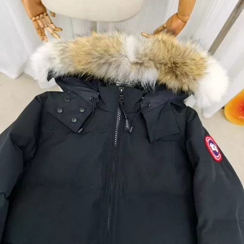 Replica Canada Goose Down Feather Coat Long Sleeved For Women #1363624 $160.00 USD for Wholesale