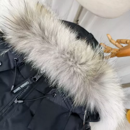 Replica Canada Goose Down Feather Coat Long Sleeved For Women #1363625 $160.00 USD for Wholesale