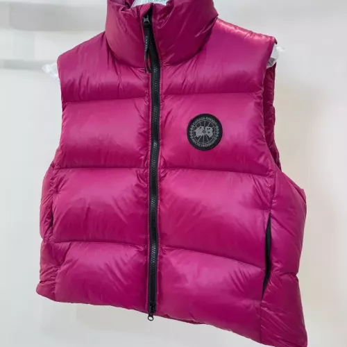 Replica Canada Goose Down Feather Coat Sleeveless For Women #1363738 $115.00 USD for Wholesale