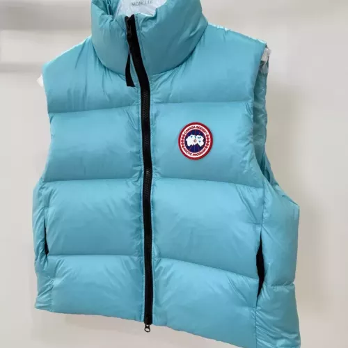 Replica Canada Goose Down Feather Coat Sleeveless For Women #1363739 $115.00 USD for Wholesale
