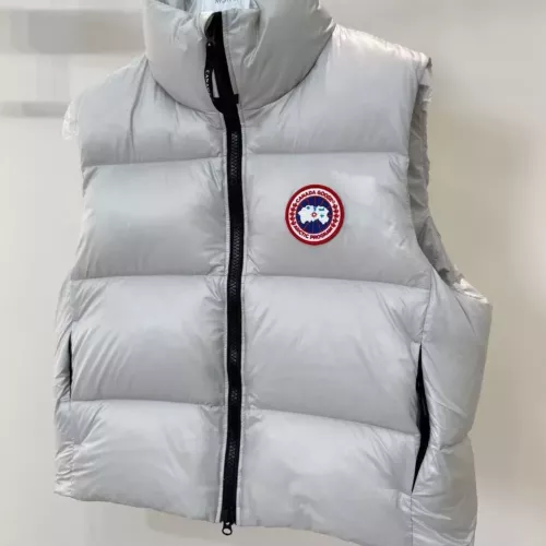 Replica Canada Goose Down Feather Coat Sleeveless For Women #1363740 $115.00 USD for Wholesale