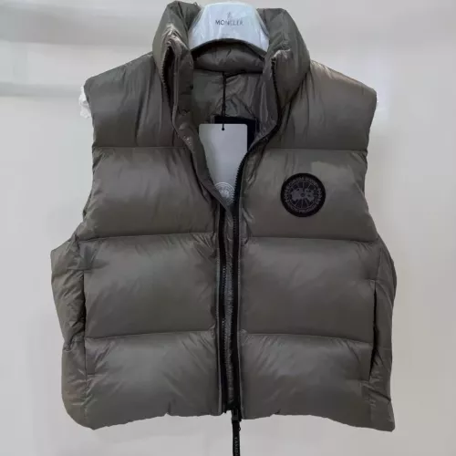 Replica Canada Goose Down Feather Coat Sleeveless For Women #1363742 $115.00 USD for Wholesale