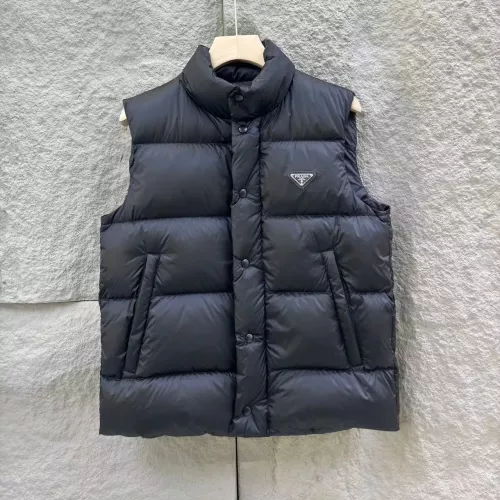 Prada Down Feather Coat Sleeveless For Men #1363760 $115.00 USD, Wholesale Replica Prada Down Feather Coat