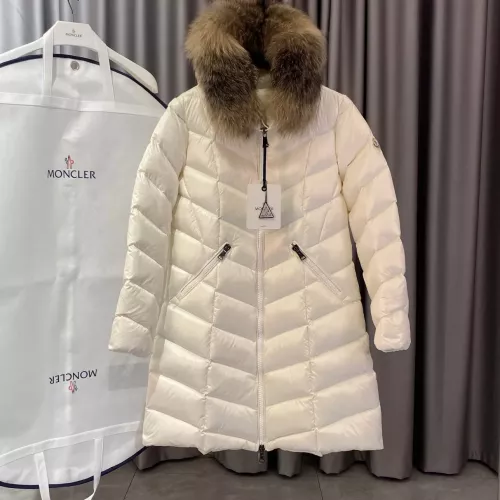 Moncler Down Feather Coat Long Sleeved For Women #1363761 $225.00 USD, Wholesale Replica Moncler Down Feather Coat