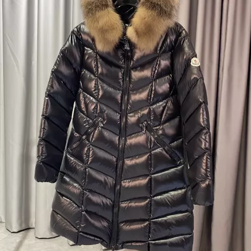 Moncler Down Feather Coat Long Sleeved For Women #1363762 $225.00 USD, Wholesale Replica Moncler Down Feather Coat