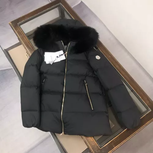 Moncler Down Feather Coat Long Sleeved For Women #1363992 $205.00 USD, Wholesale Replica Moncler Down Feather Coat