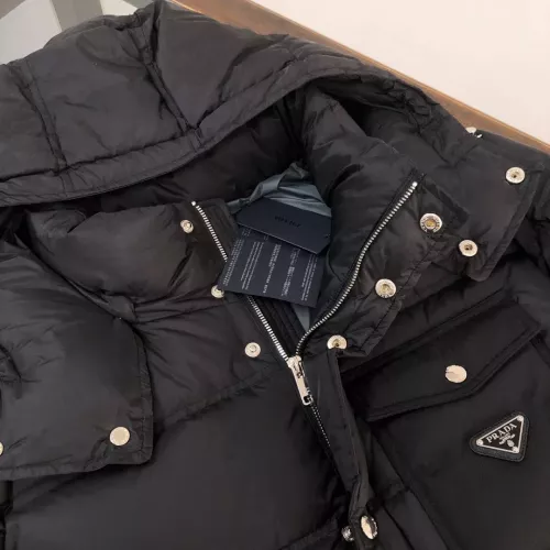 Replica Prada Down Feather Coat Long Sleeved For Men #1363998 $230.00 USD for Wholesale