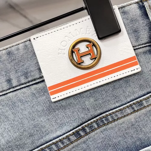 Replica Hermes Jeans For Men #1364022 $96.00 USD for Wholesale