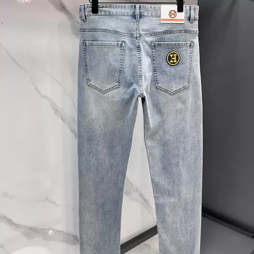 Replica Hermes Jeans For Men #1364022 $96.00 USD for Wholesale