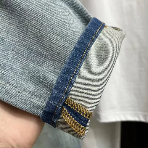 Replica Fendi Jeans For Men #1364090 $88.00 USD for Wholesale