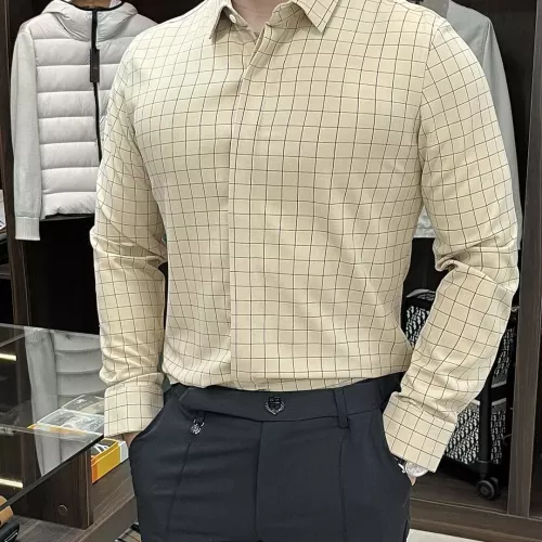 Armani Shirts Long Sleeved For Men #1364101 $88.00 USD, Wholesale Replica Armani Shirts