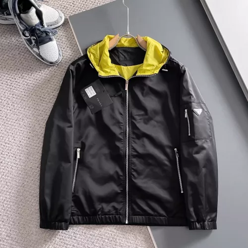 Prada Jackets Long Sleeved For Men #1364129 $80.00 USD, Wholesale Replica Prada Jackets