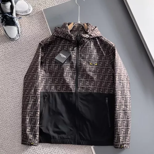 Fendi Jackets Long Sleeved For Men #1364166 $80.00 USD, Wholesale Replica Fendi Jackets