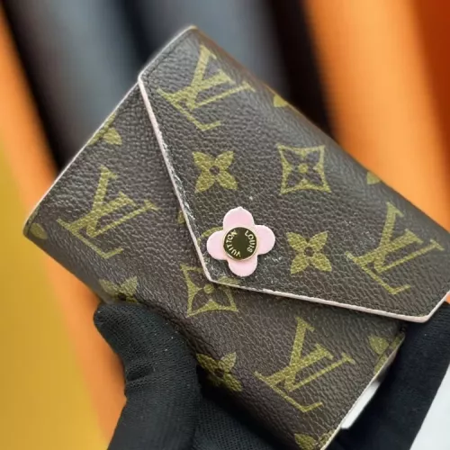 Louis Vuitton LV Wallets In Rose Red #1364195 $32.00 USD, Wholesale Replica Louis Vuitton LV Wallets
