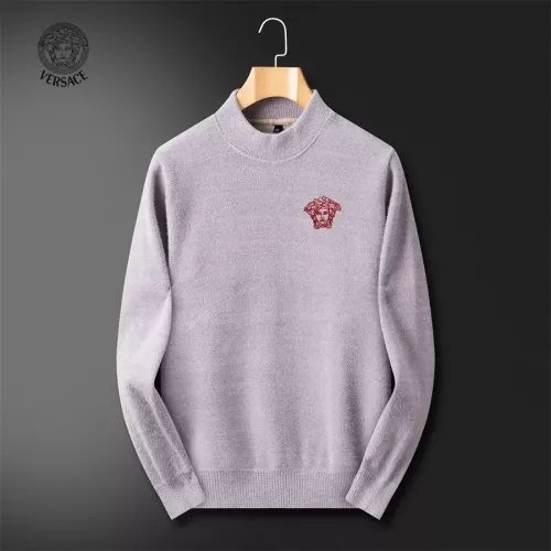 Versace Sweaters Long Sleeved For Men #1364219 $52.00 USD, Wholesale Replica Versace Sweaters
