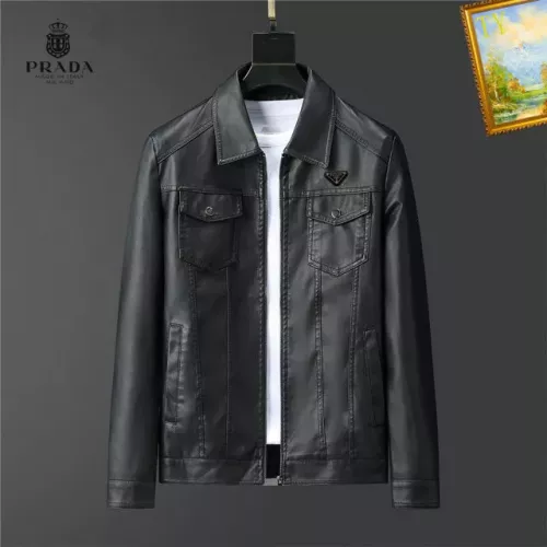 Prada Jackets Long Sleeved For Men #1364448 $60.00 USD, Wholesale Replica Prada Jackets