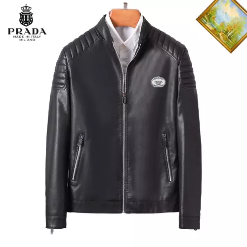 Prada Jackets Long Sleeved For Men #1364472 $60.00 USD, Wholesale Replica Prada Jackets