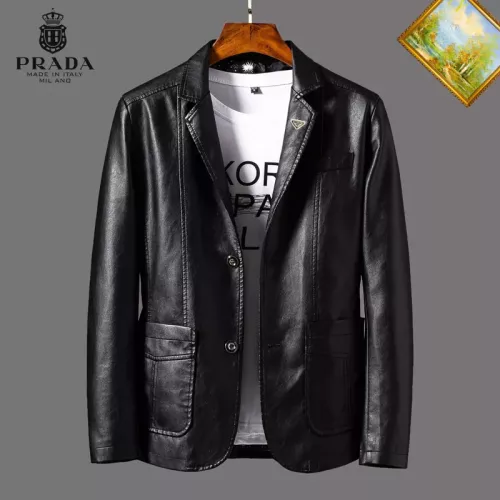 Prada Jackets Long Sleeved For Men #1364486 $60.00 USD, Wholesale Replica Prada Jackets