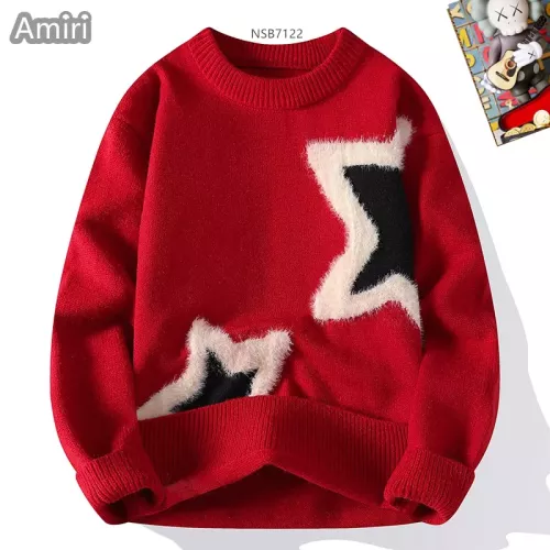 Amiri Sweaters Long Sleeved For Men #1364568 $48.00 USD, Wholesale Replica Amiri Sweaters
