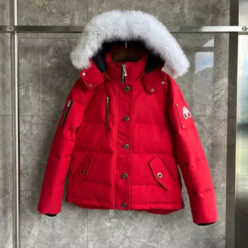 Moose Knuckles Down Feather Coat Long Sleeved For Women #1364588 $190.00 USD, Wholesale Replica Moose Knuckles Down Feather Coat