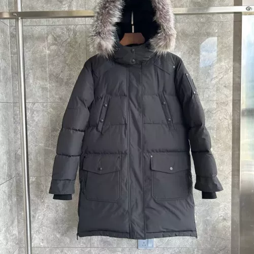 Moose Knuckles Down Feather Coat Long Sleeved For Women #1364594 $240.00 USD, Wholesale Replica Moose Knuckles Down Feather Coat