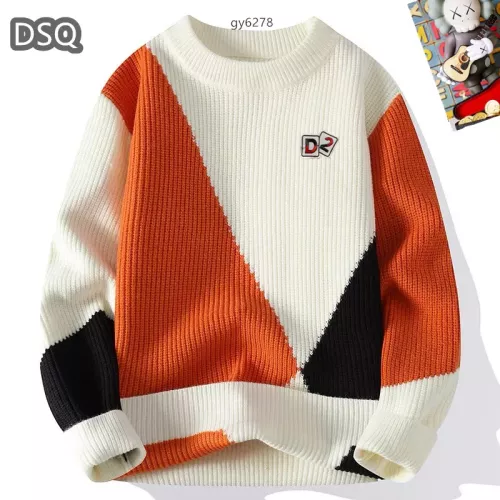 Dsquared Sweaters Long Sleeved For Men #1364596 $48.00 USD, Wholesale Replica Dsquared Sweaters
