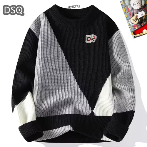 Dsquared Sweaters Long Sleeved For Men #1364598 $48.00 USD, Wholesale Replica Dsquared Sweaters