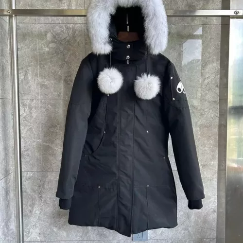 Moose Knuckles Down Feather Coat Long Sleeved For Women #1364605 $195.00 USD, Wholesale Replica Moose Knuckles Down Feather Coat