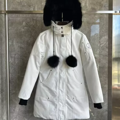 Moose Knuckles Down Feather Coat Long Sleeved For Women #1364606 $195.00 USD, Wholesale Replica Moose Knuckles Down Feather Coat
