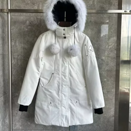 Moose Knuckles Down Feather Coat Long Sleeved For Women #1364608 $195.00 USD, Wholesale Replica Moose Knuckles Down Feather Coat